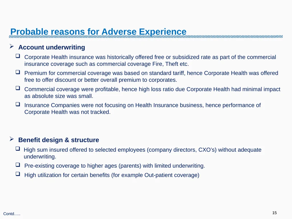 Corporate Health Portfolio: Challenges & Solutions - slide 15 of 26