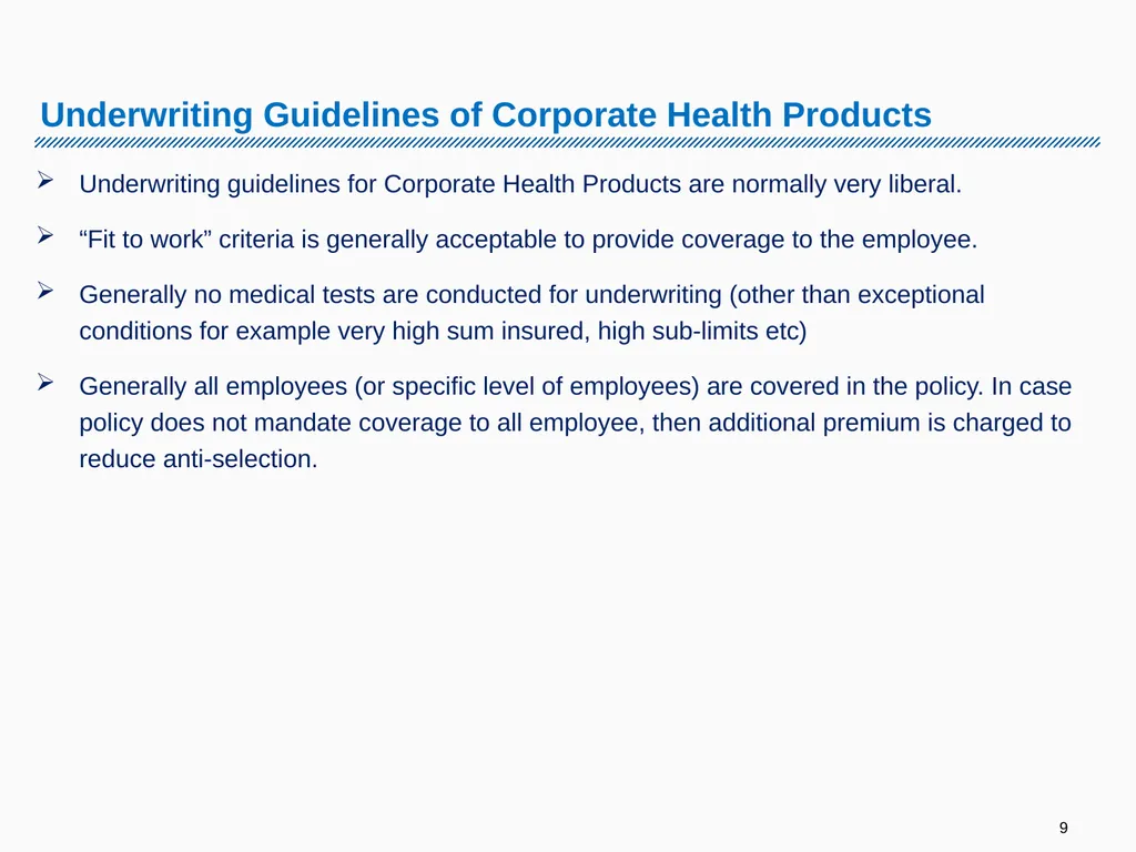 Corporate Health Portfolio: Challenges & Solutions - slide 9 of 26
