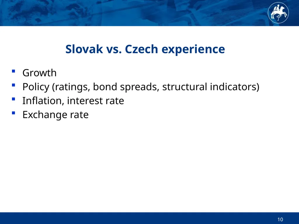 Economic and Monetary Developments in Slovakia in - slide 10 of 27