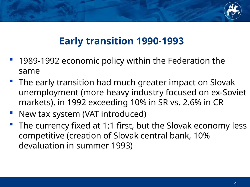 Economic and Monetary Developments in Slovakia in - slide 4 of 27