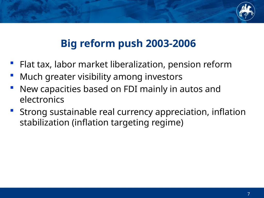 Economic and Monetary Developments in Slovakia in - slide 7 of 27