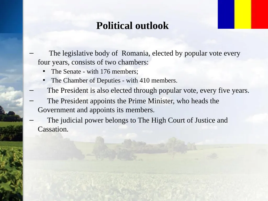 Romanian Agricultural Sector Overview Bucharest, - slide 3 of 19