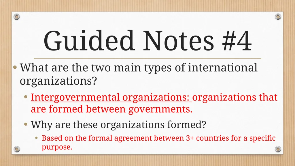 SS.7. C.4.2: International Organizations Guided - slide 23 of 25