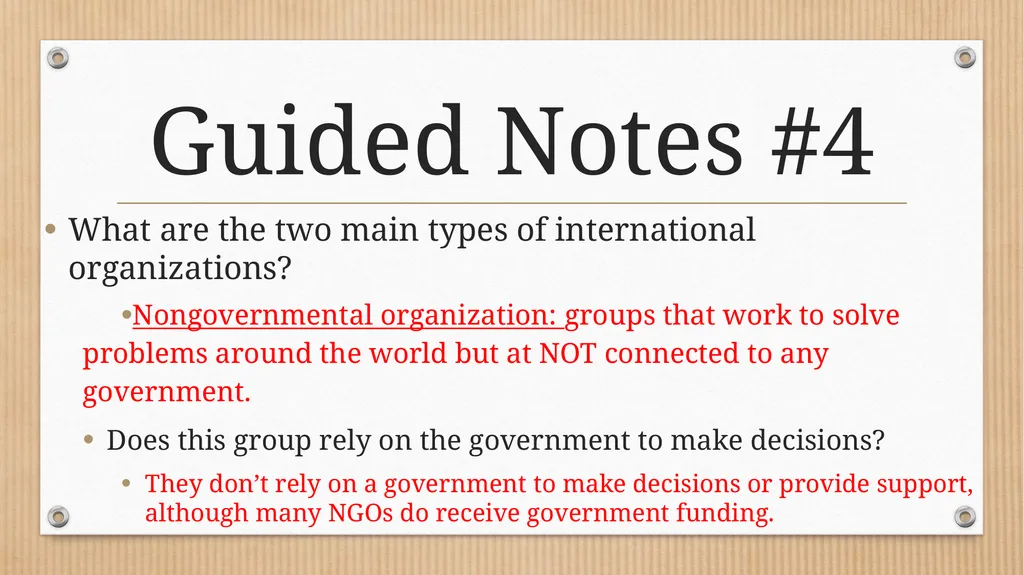 SS.7. C.4.2: International Organizations Guided - slide 24 of 25