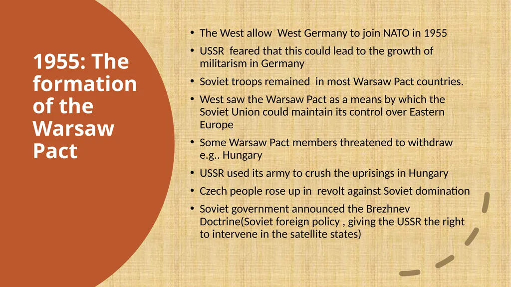 End of the Cold War – Why did the Cold - slide 26 of 30