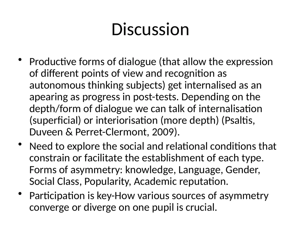 History teaching and Intergroup relations: The - slide 27 of 28