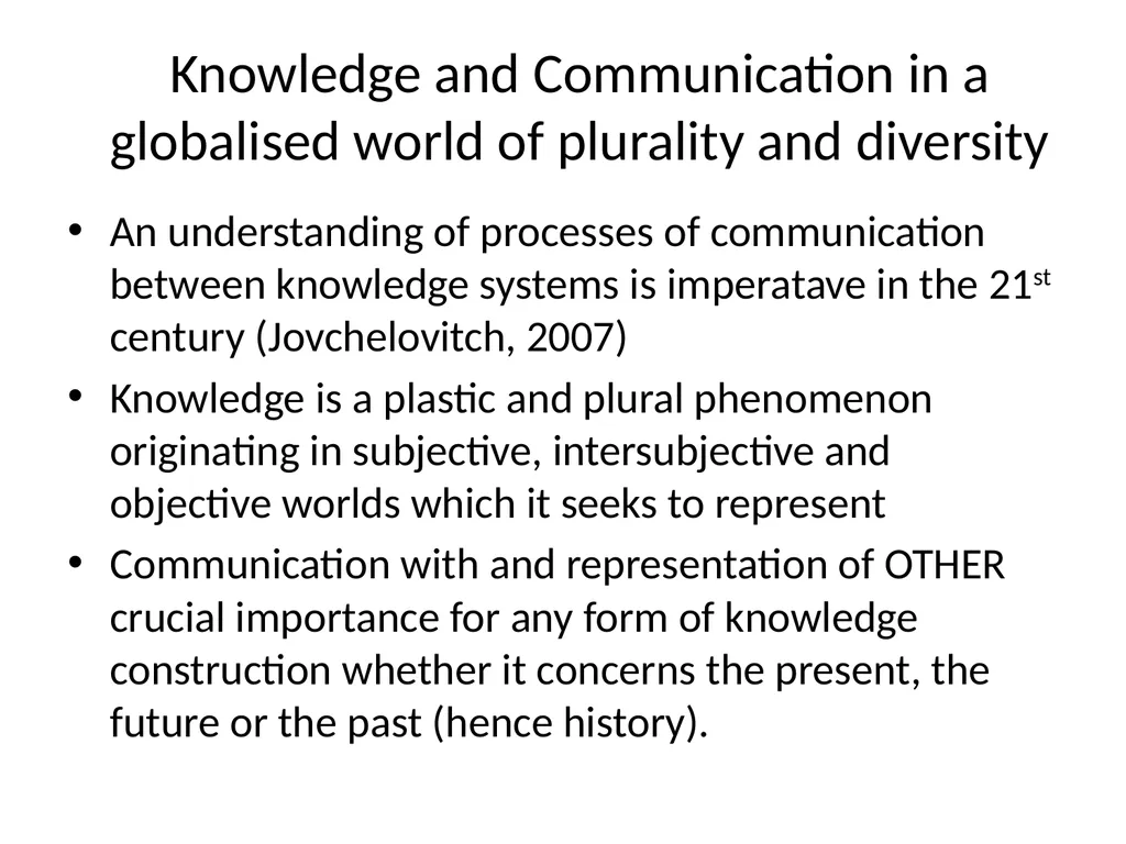 History teaching and Intergroup relations: The - slide 2 of 28