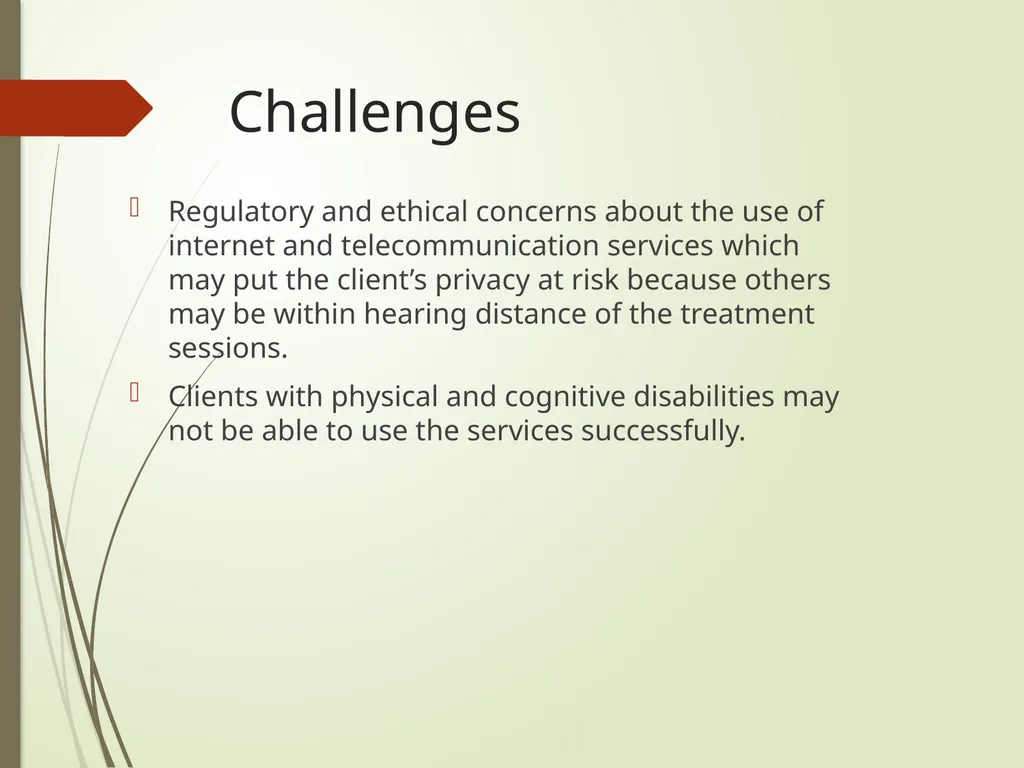 The use of tele-mental health programs in rural - slide 12 of 15
