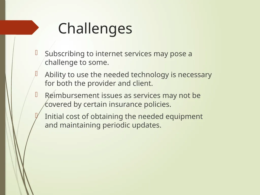 The use of tele-mental health programs in rural - slide 13 of 15