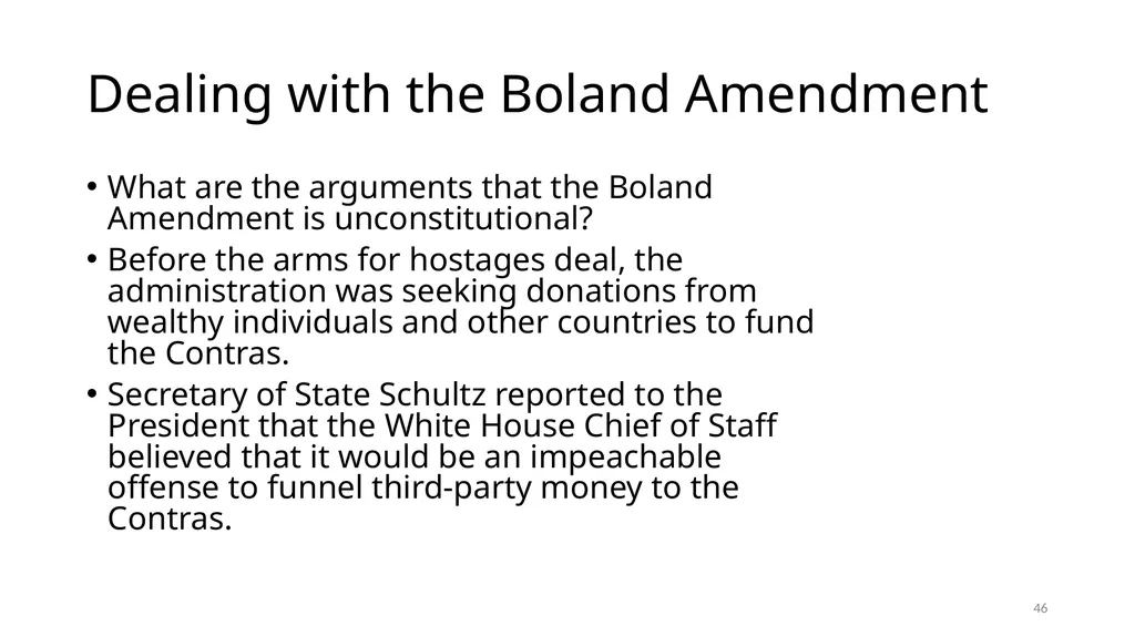 Chapter 19 – Covert Actions Learning Objectives - slide 46 of 74