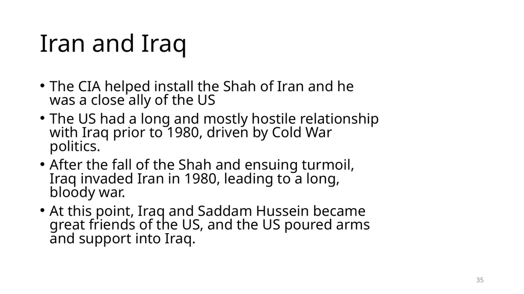 Chapter 19 – Covert Actions Learning Objectives - slide 35 of 74
