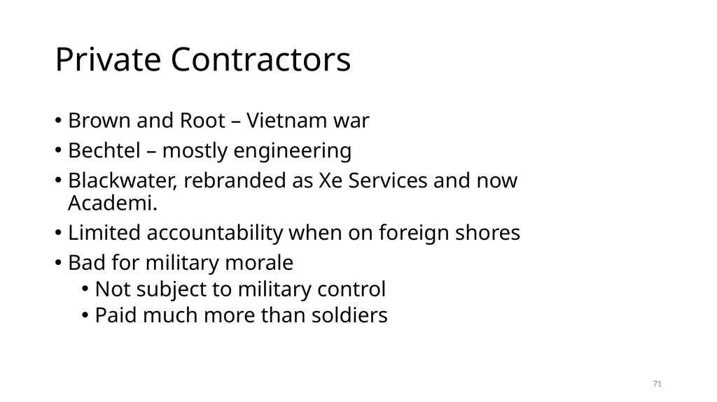 Chapter 19 – Covert Actions Learning Objectives - slide 71 of 74