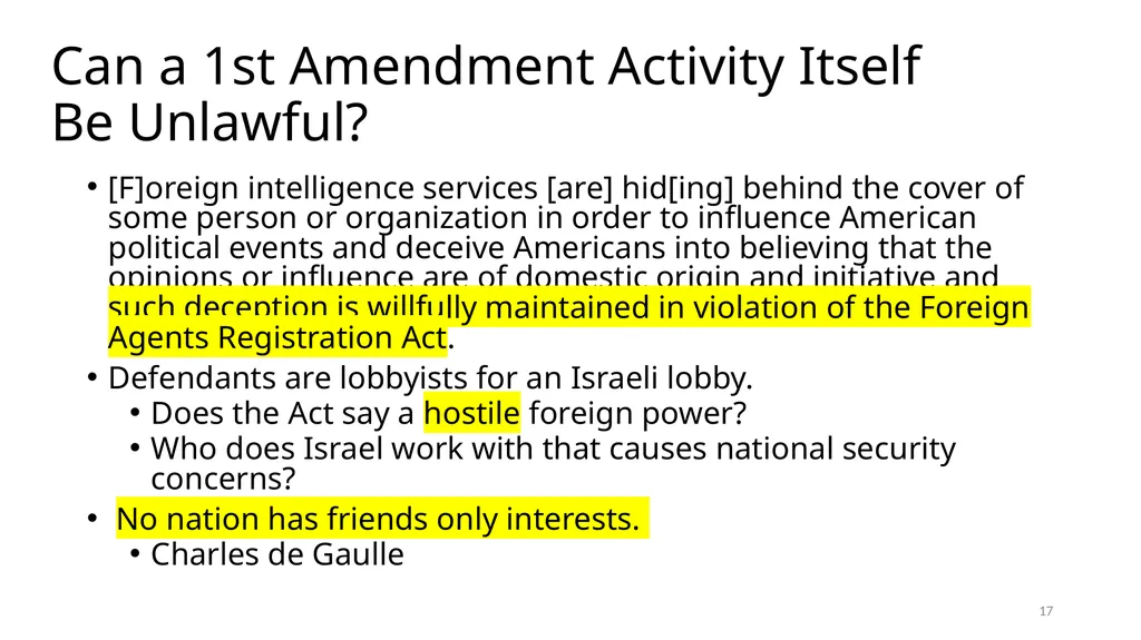 Chapter 21 - Congressional Authority for National - slide 17 of 44
