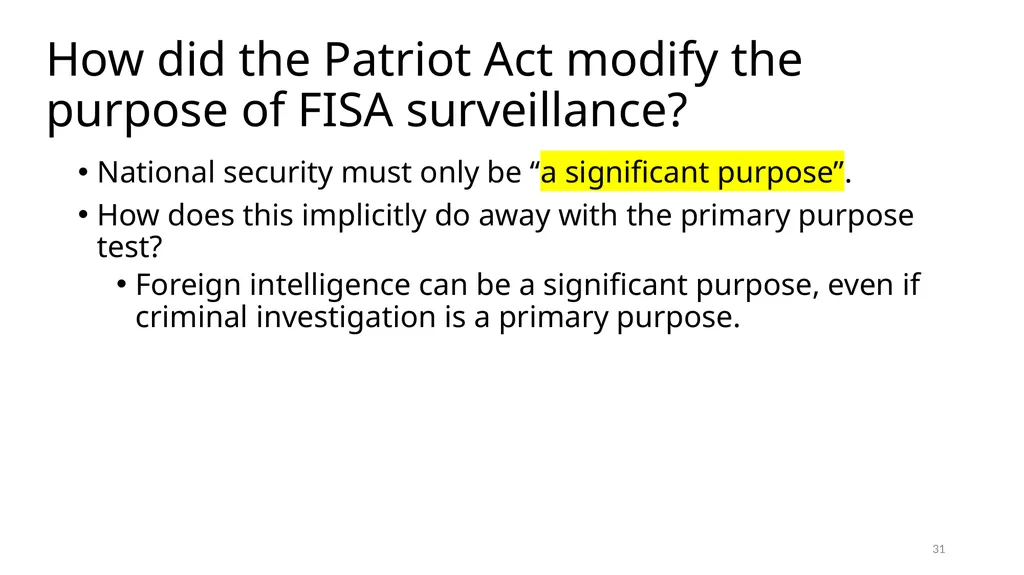 Chapter 21 - Congressional Authority for National - slide 31 of 44