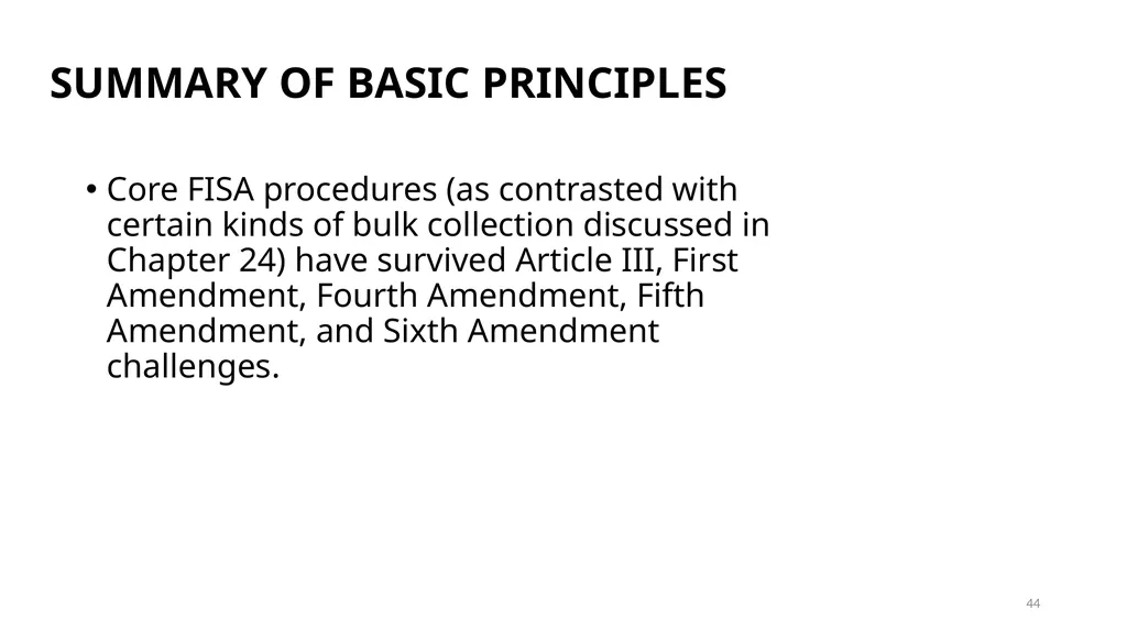 Chapter 21 - Congressional Authority for National - slide 44 of 44