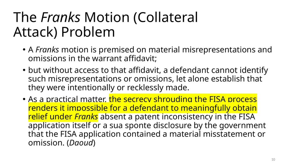 Chapter 21 - Congressional Authority for National - slide 10 of 44