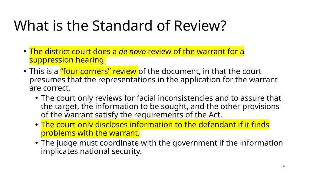 Chapter 21 - Congressional Authority for National - slide 16 of 44