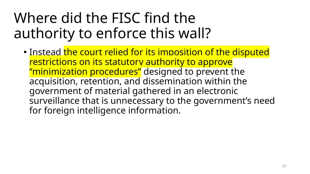 Chapter 21 - Congressional Authority for National - slide 29 of 44