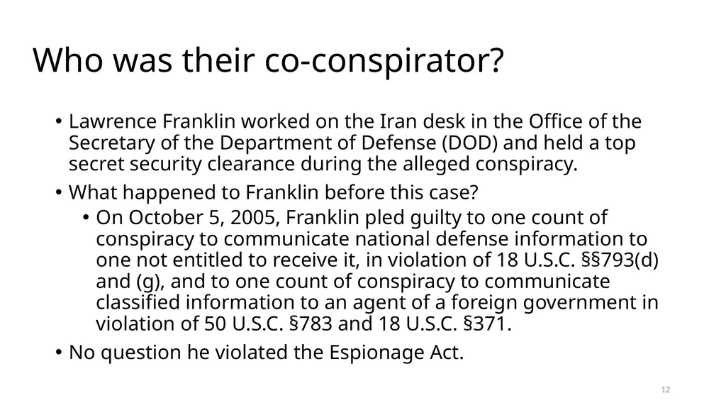 Chapter 21 - Congressional Authority for National - slide 12 of 44