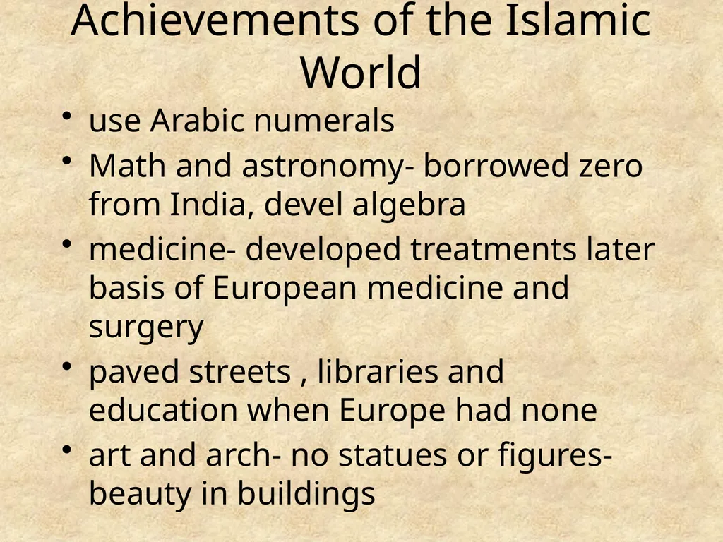 Influence of Islam Terms- Islamic, Muslim, Moslem - slide 8 of 12