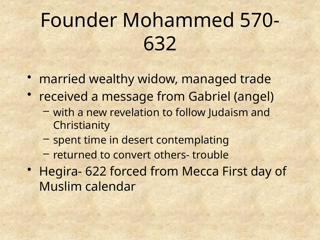Influence of Islam Terms- Islamic, Muslim, Moslem - slide 3 of 12