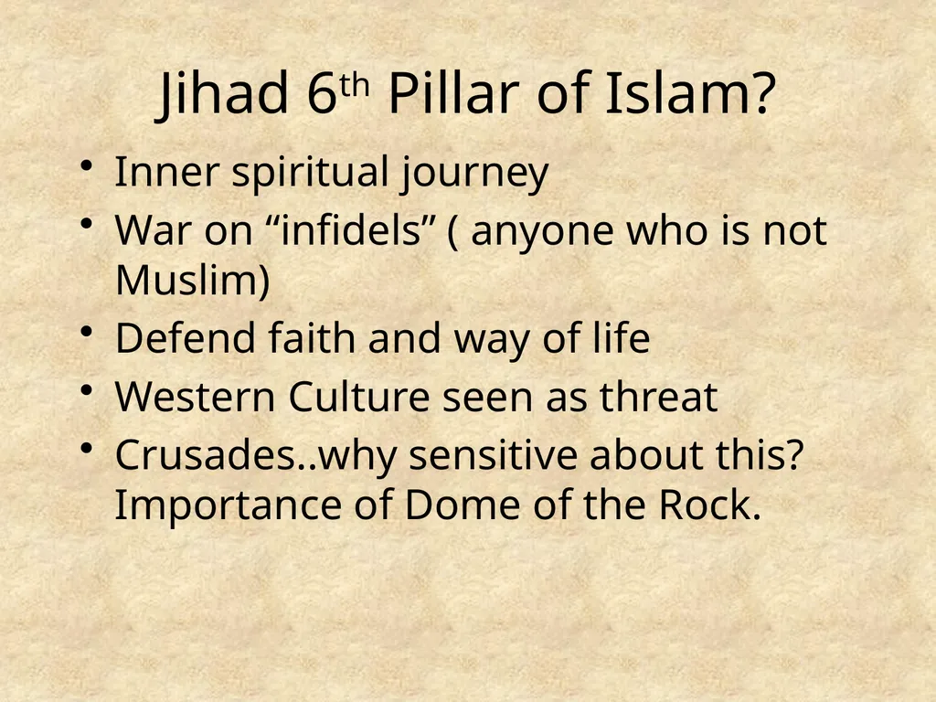 Influence of Islam Terms- Islamic, Muslim, Moslem - slide 10 of 12
