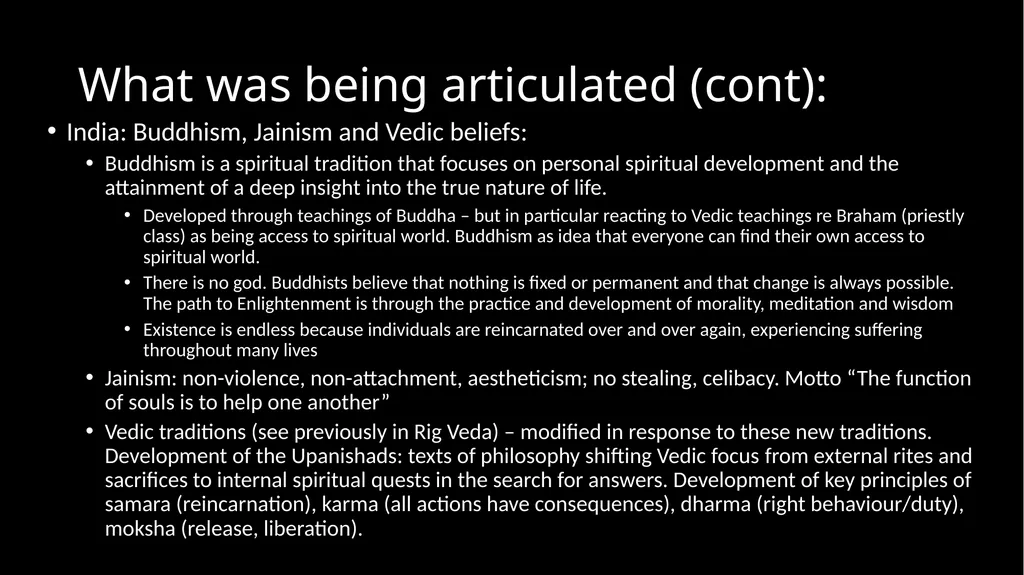Ancient Global History Lecture 6 (week 7) “The - slide 10 of 21