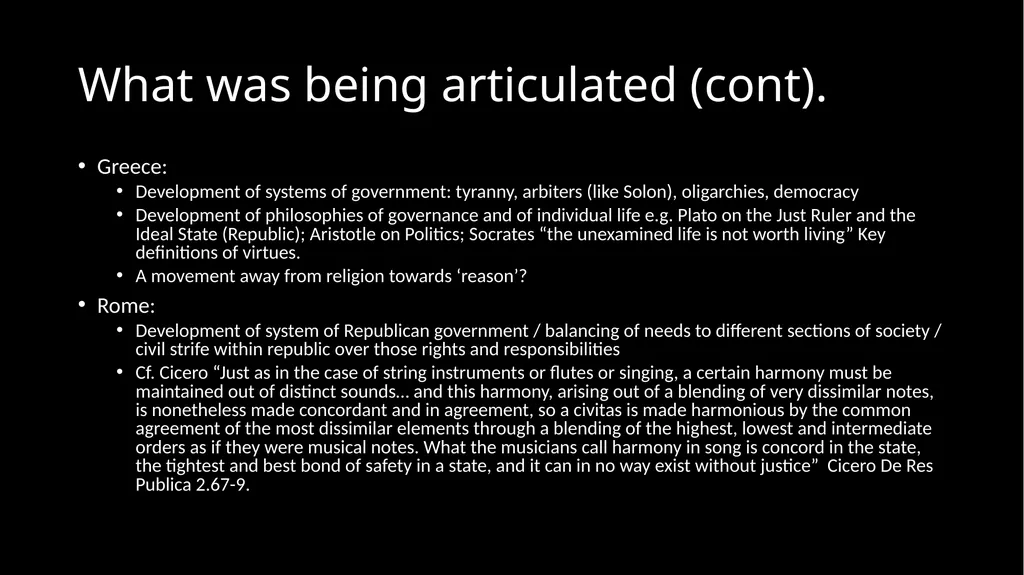 Ancient Global History Lecture 6 (week 7) “The - slide 11 of 21