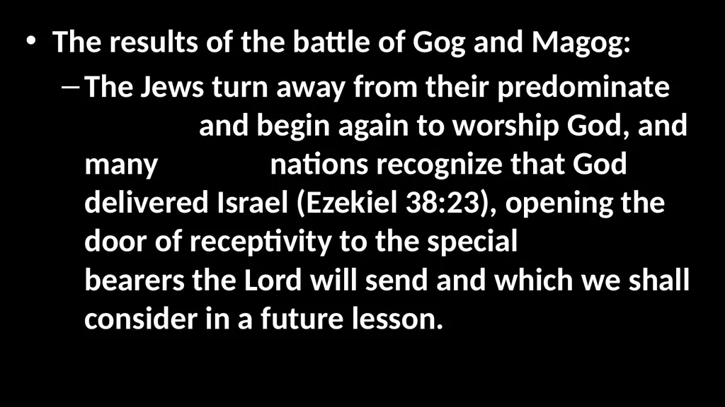 In Rev. 6:2, when the Risen Christ opened the - slide 73 of 81