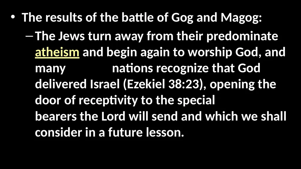 In Rev. 6:2, when the Risen Christ opened the - slide 74 of 81