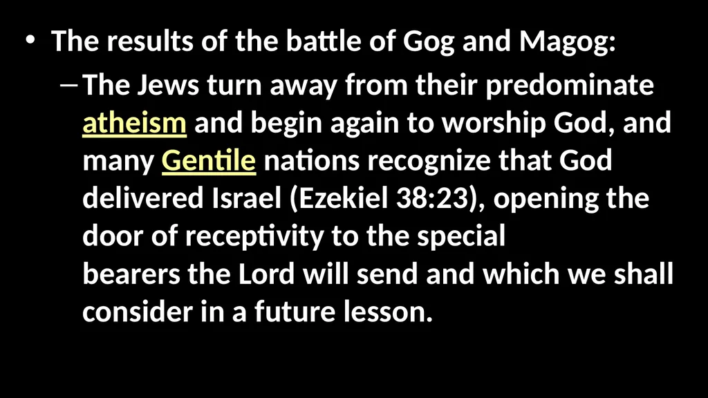 In Rev. 6:2, when the Risen Christ opened the - slide 75 of 81