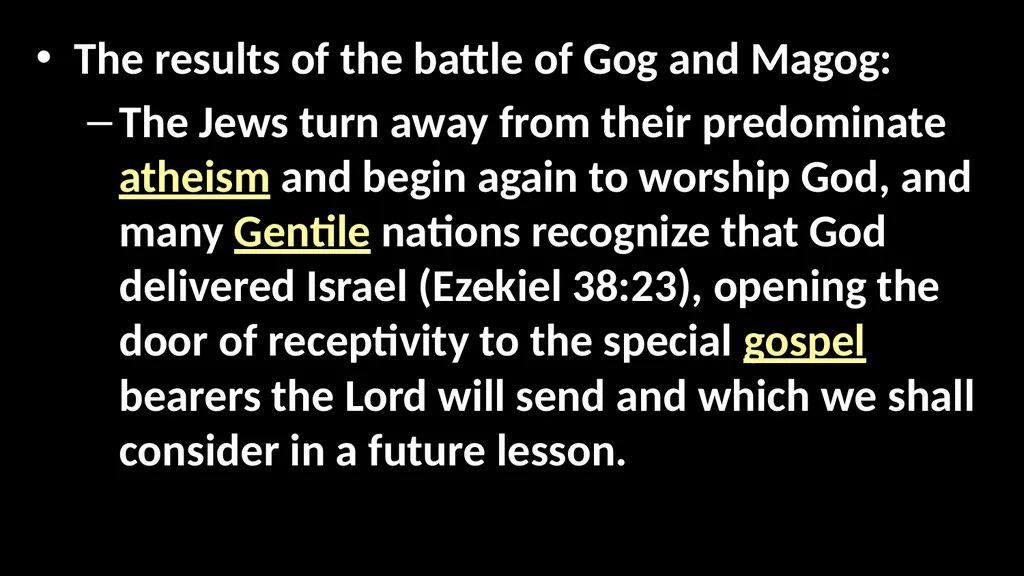 In Rev. 6:2, when the Risen Christ opened the - slide 76 of 81