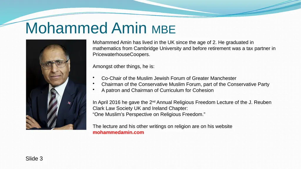 Do Muslim Religious Texts Cause Religious - slide 3 of 24