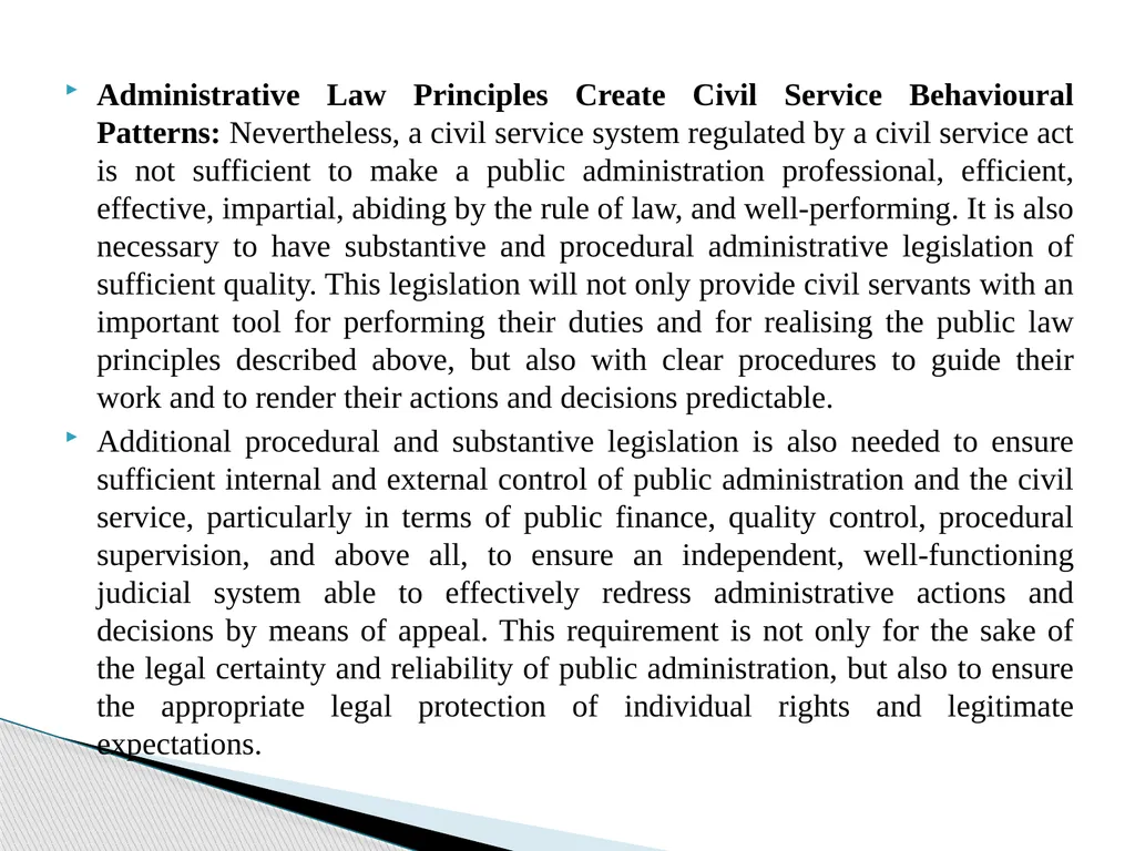 Public Administration applied to Foreign Policy & - slide 27 of 69