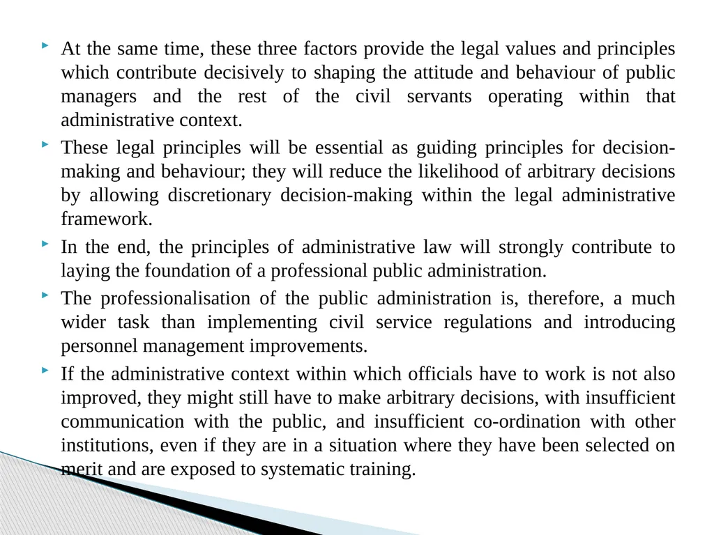Public Administration applied to Foreign Policy & - slide 25 of 69