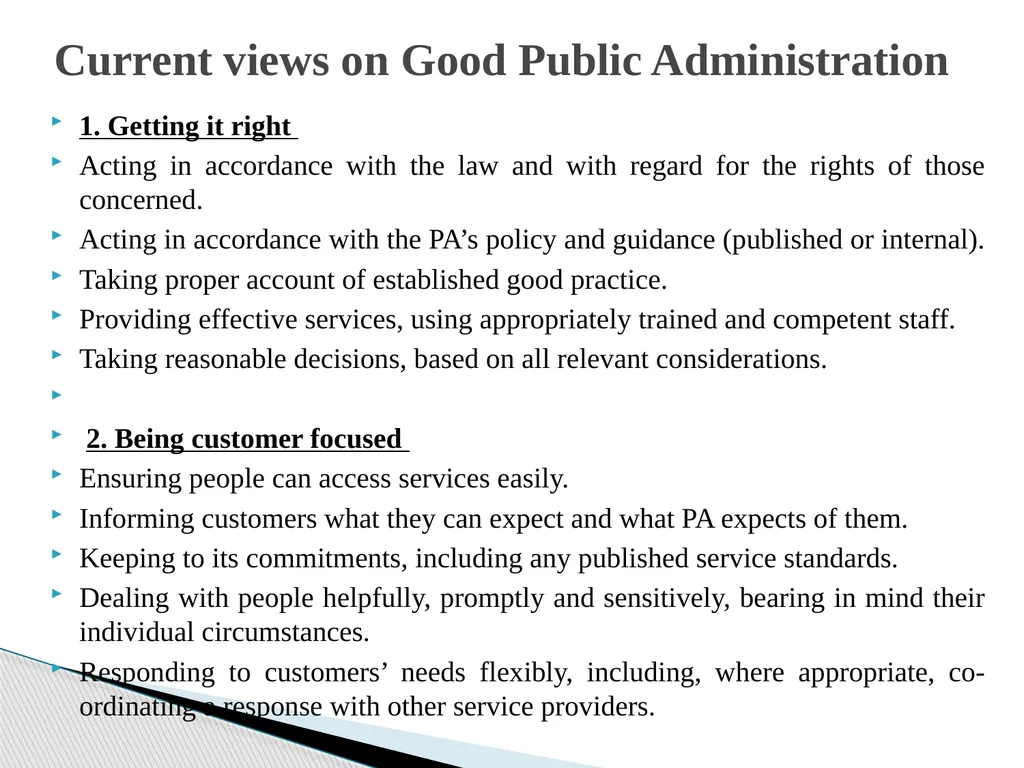Public Administration applied to Foreign Policy & - slide 6 of 69