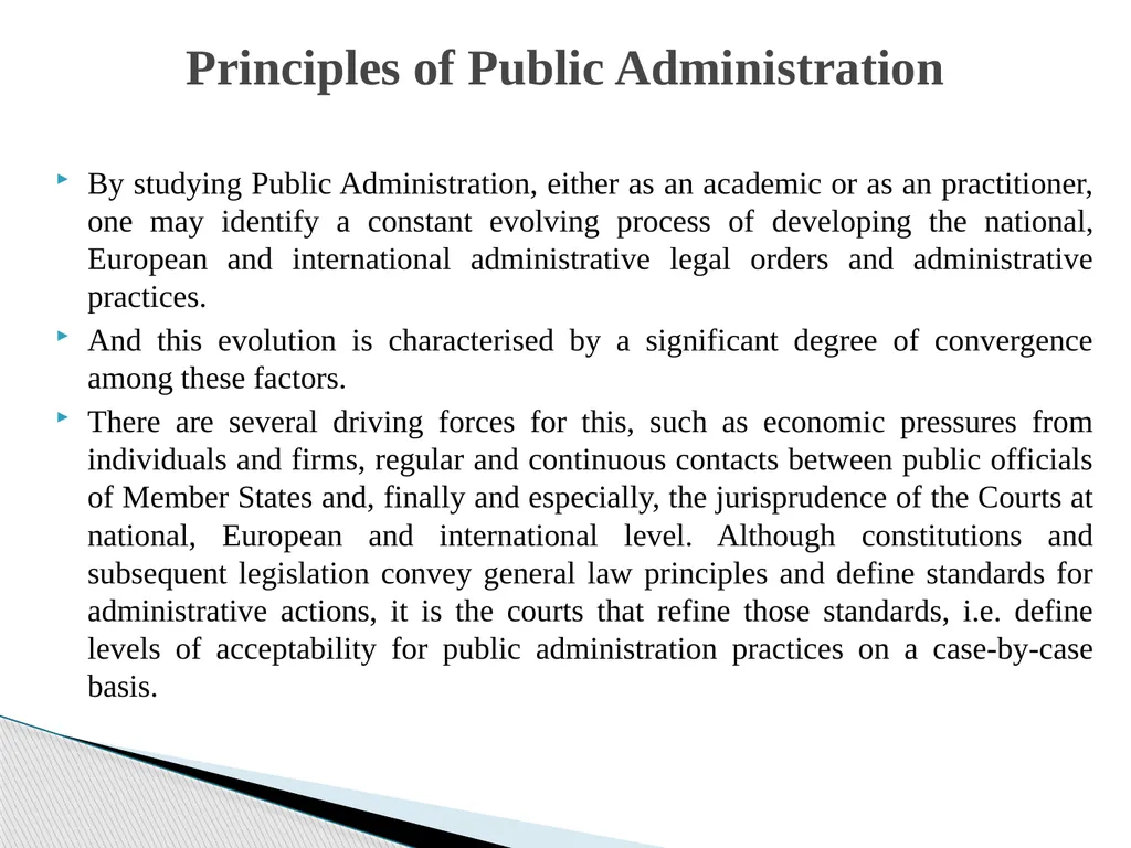 Public Administration applied to Foreign Policy & - slide 9 of 69