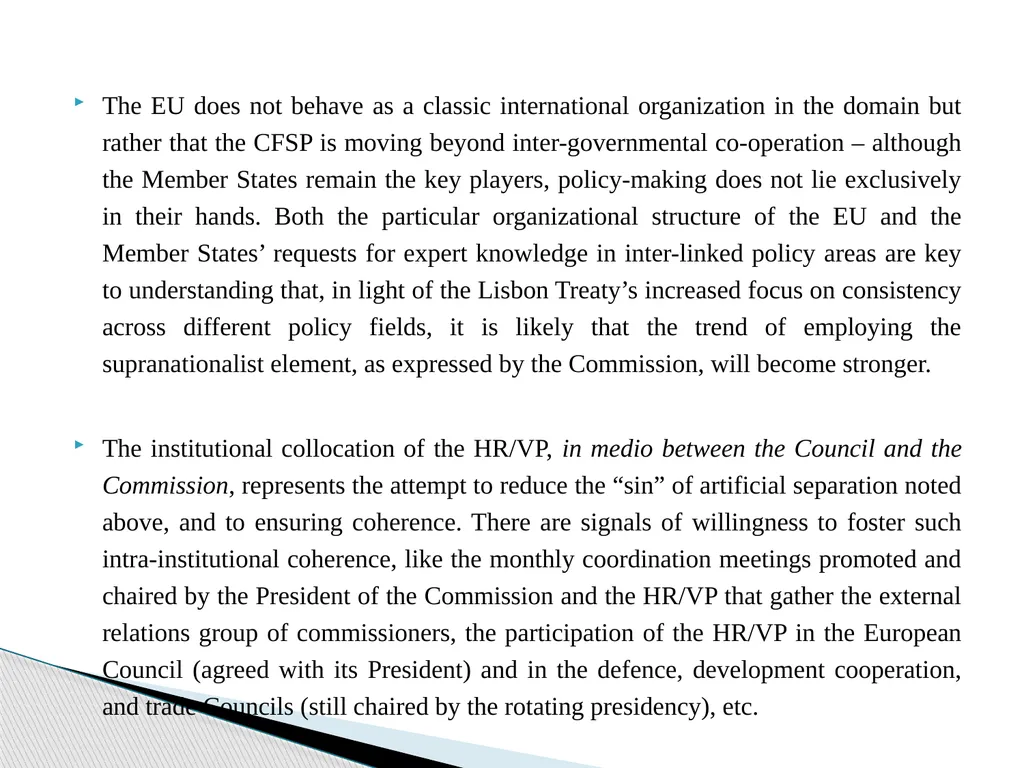 Public Administration applied to Foreign Policy & - slide 41 of 69