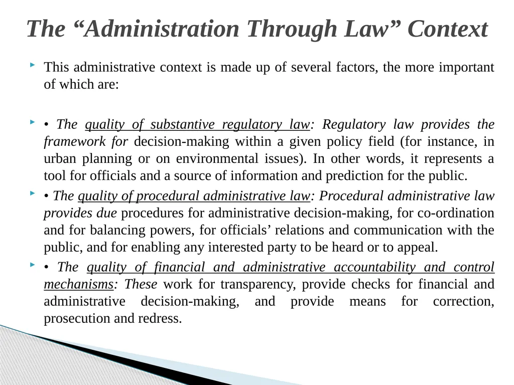Public Administration applied to Foreign Policy & - slide 24 of 69