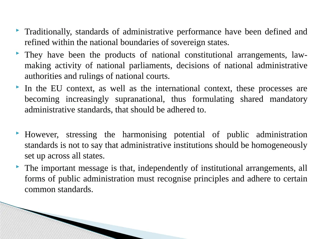 Public Administration applied to Foreign Policy & - slide 10 of 69