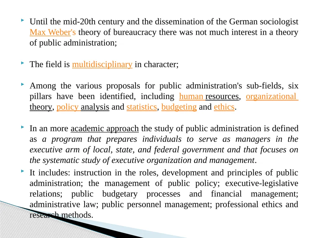 Public Administration applied to Foreign Policy & - slide 5 of 69