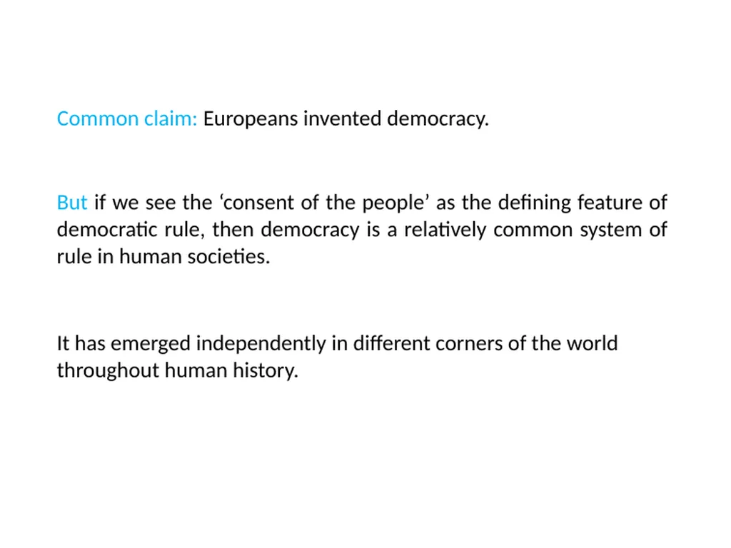 Democracy and Dictatorship: Conceptualization and - slide 3 of 66