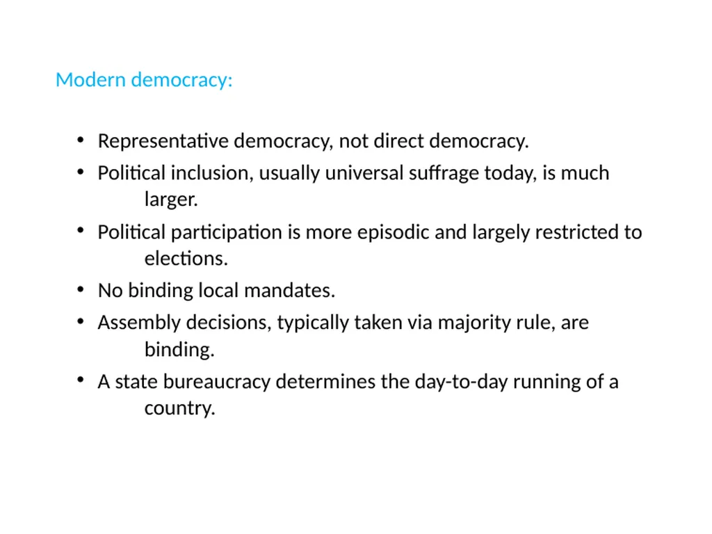 Democracy and Dictatorship: Conceptualization and - slide 10 of 66