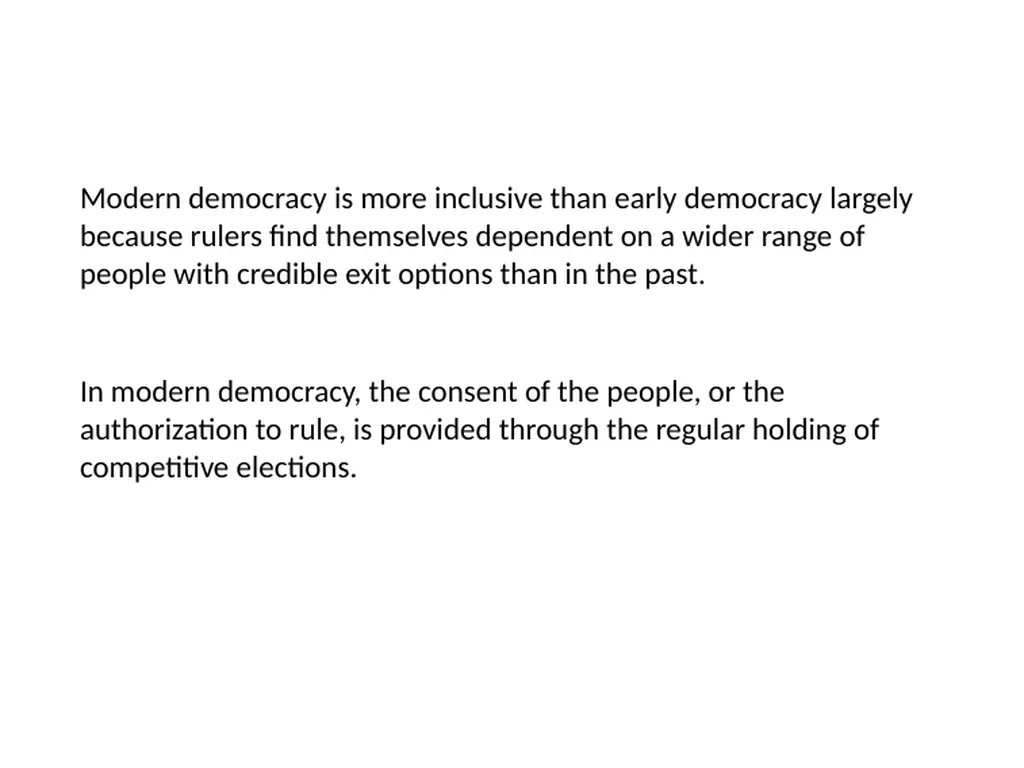 Democracy and Dictatorship: Conceptualization and - slide 12 of 66