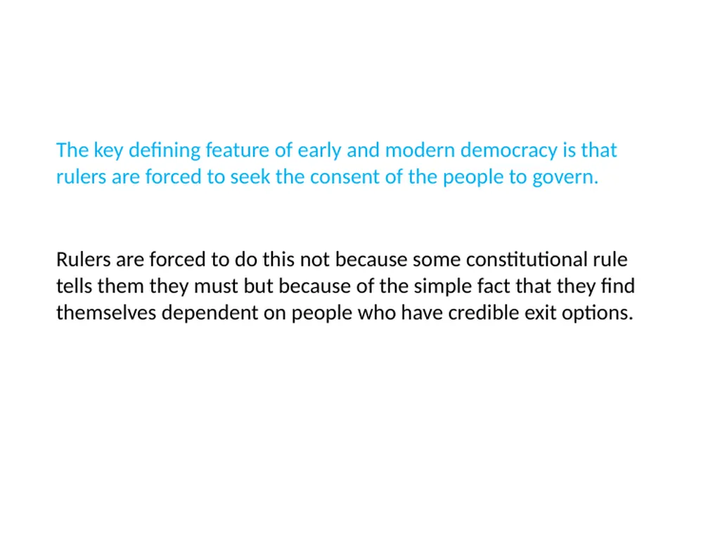 Democracy and Dictatorship: Conceptualization and - slide 11 of 66