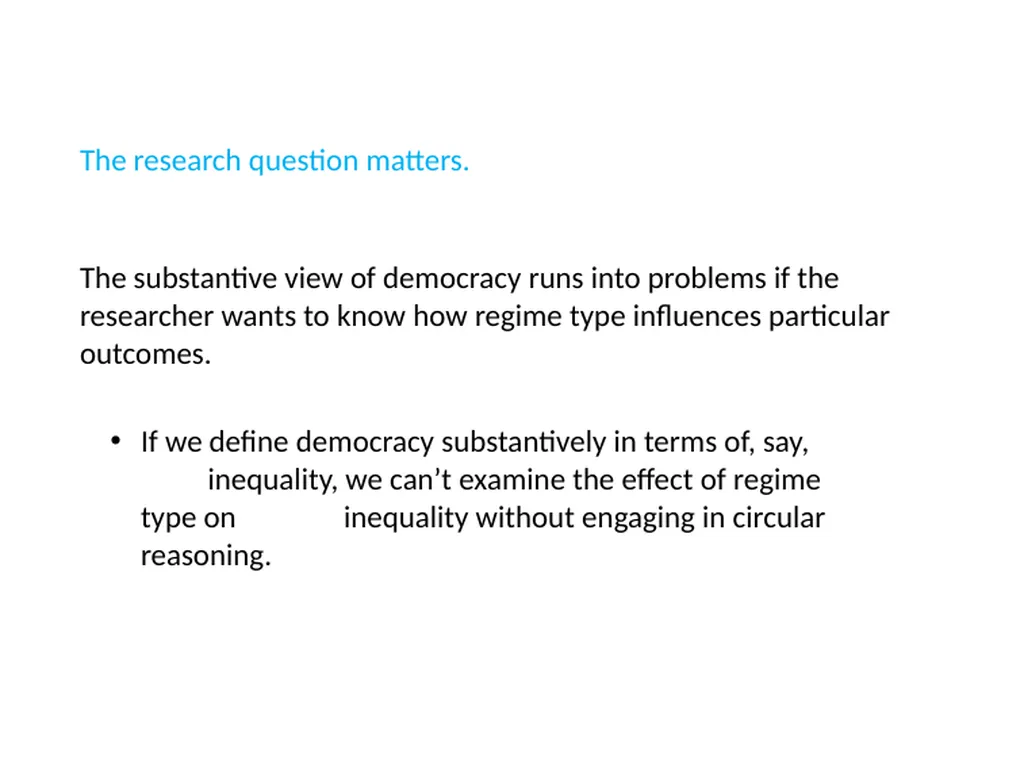 Democracy and Dictatorship: Conceptualization and - slide 54 of 66