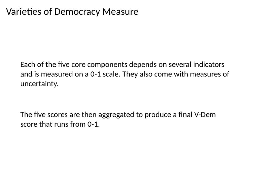 Democracy and Dictatorship: Conceptualization and - slide 44 of 66