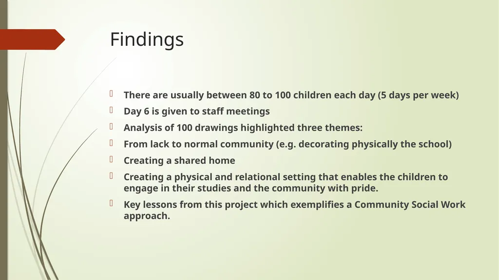 The Essential Contribution of Social Work with - slide 17 of 28
