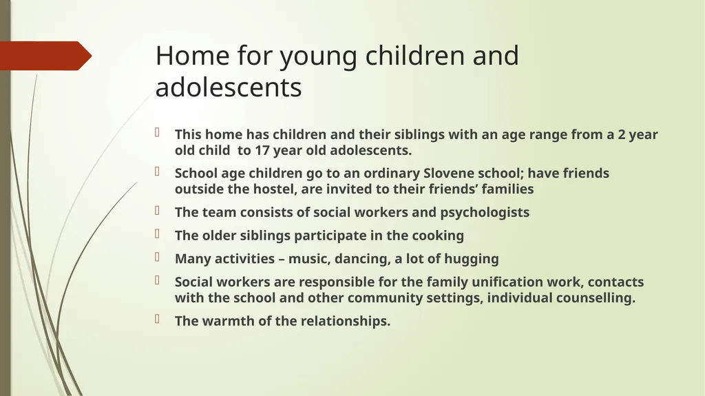 The Essential Contribution of Social Work with - slide 25 of 28