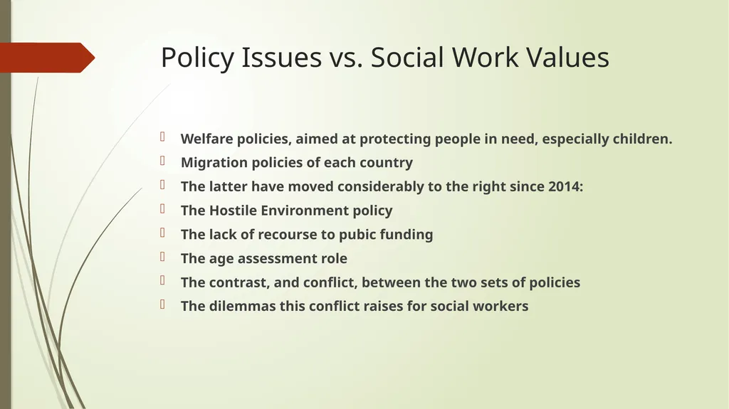 The Essential Contribution of Social Work with - slide 7 of 28